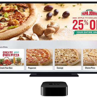 papa johns apple tv