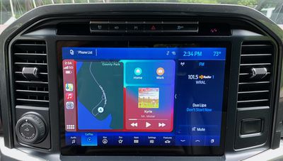 2021 ford f150 carplay dashboard