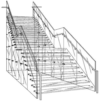 jobs glass staircase patent