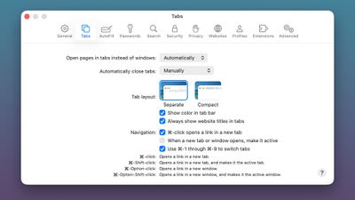 Компактная панель вкладок Safari возвращается в macOS Tahoe 26.4 и iPadOS 26.4