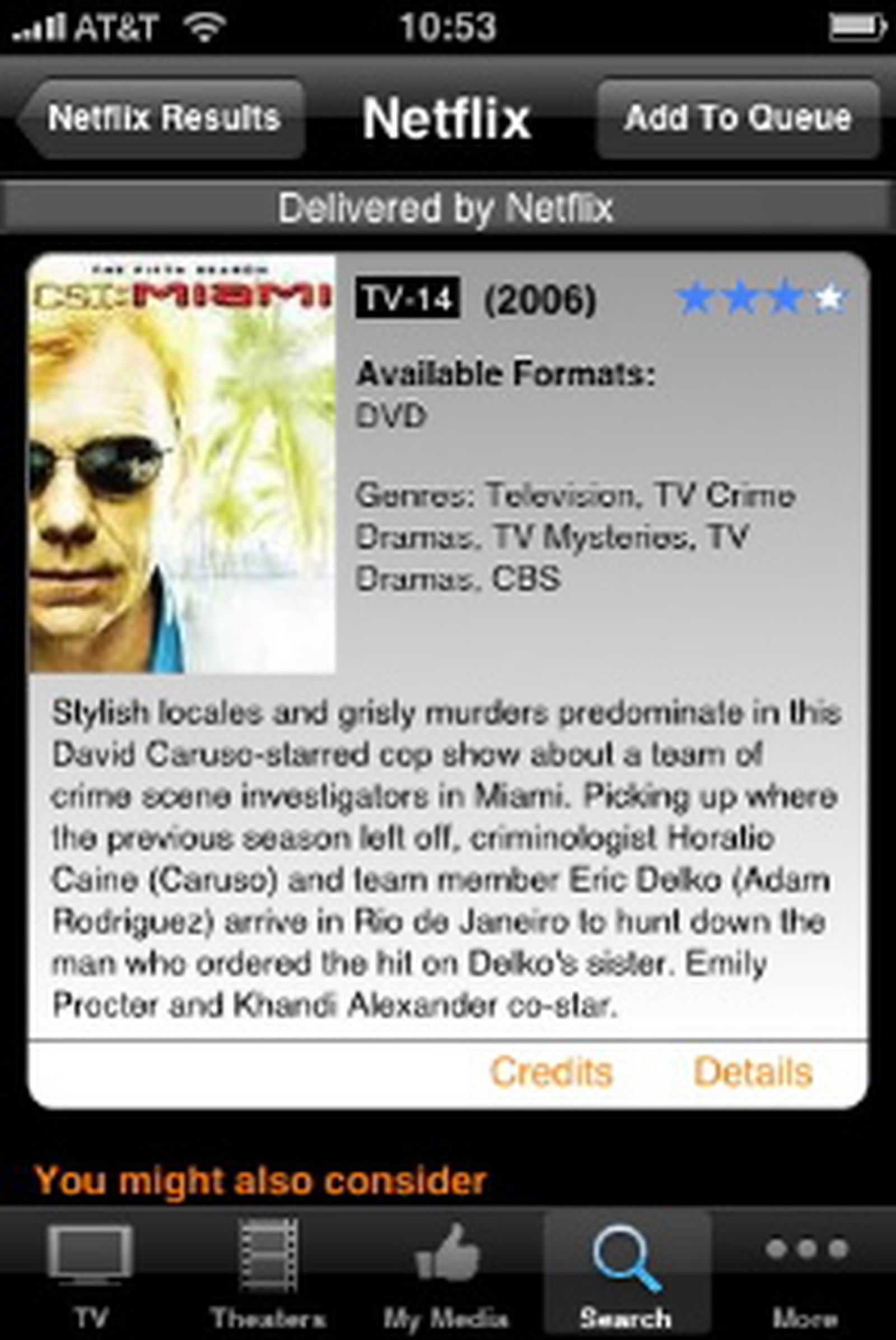 i.TV adds Netflix Queue Manangement - MacRumors