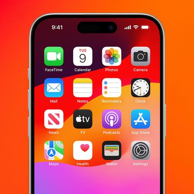 iPhone Home Screen Gradient