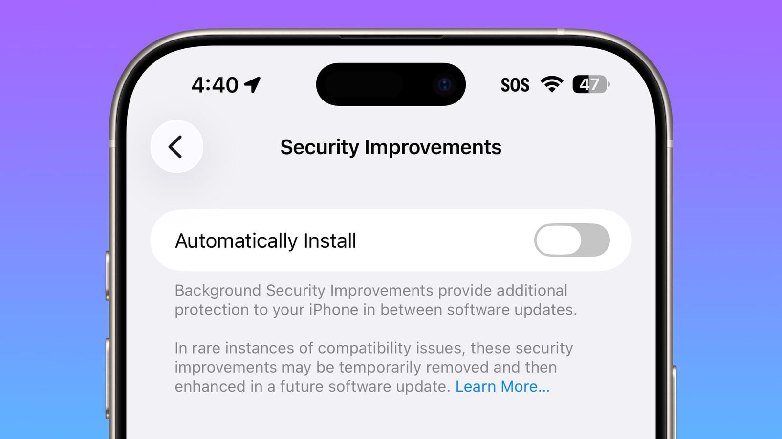 ｢iOS 26.1 beta 2｣の新機能や変更点のまとめ