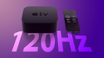 Apple TV 120hz Feature