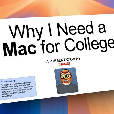 Apple The Parent Presentation Mac