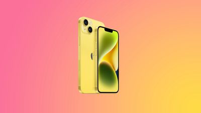yellow iphone on pink - تخفیف‌ها: آیفون 14 زرد جدید اپل تخفیف‌های پیش‌سفارش دریافت می‌کند، تا 1000 دلار صرفه‌جویی می‌کند