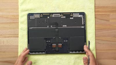 Interiores del MacBook Air M2