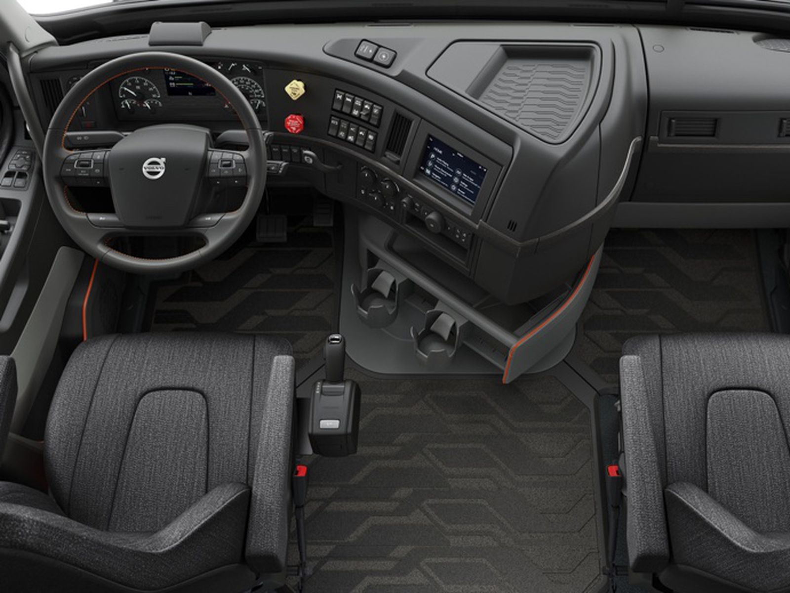 New 2021 Volvo FMX truck - INTERIOR 