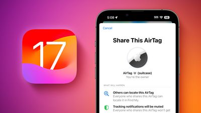AirTag Sharing Interface iOS 17 Feature