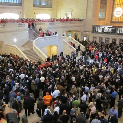 grand central store crowd