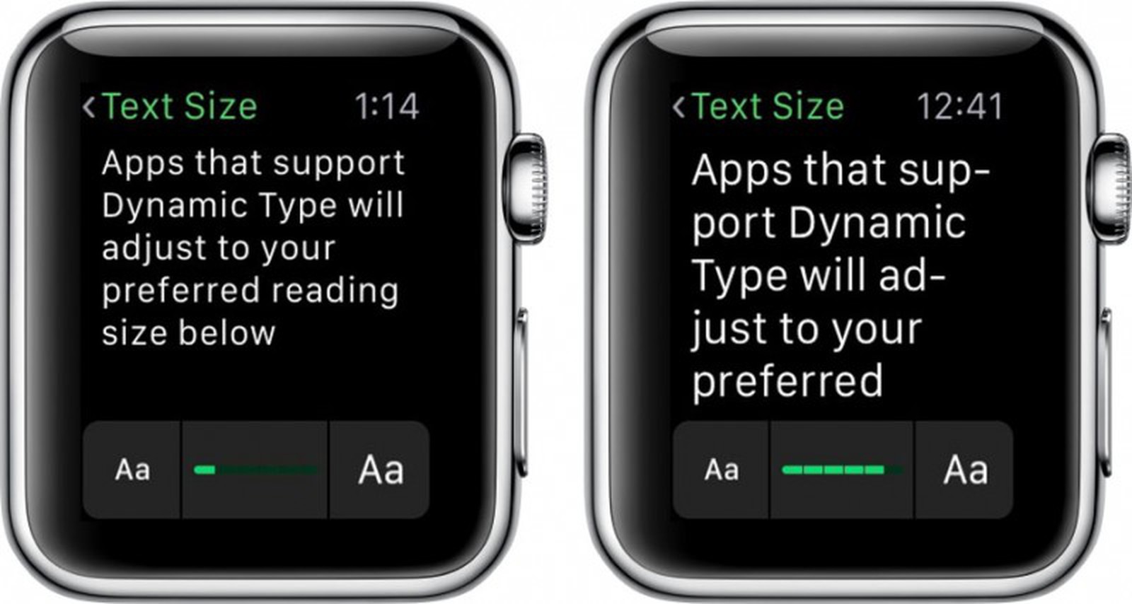 How to Make Icons and Fonts Bigger on Apple Watch MacRumors