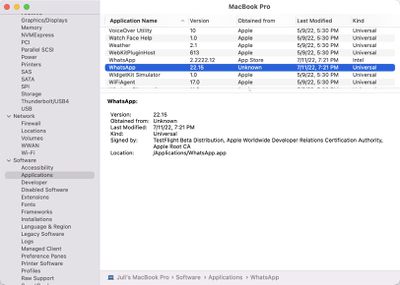 whatsapp apple silicon 2