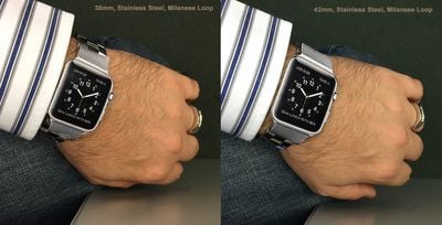 Apple Watch Size Comparison
