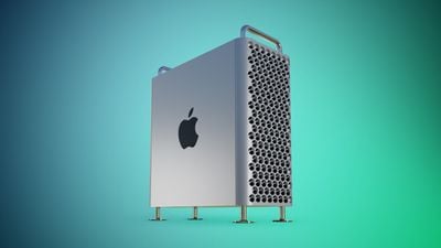 Mac Pro'nun özellikleri deniz mavisi