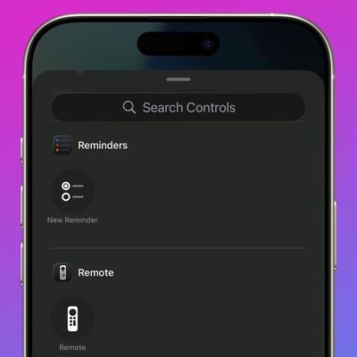 ios 26 reminders app control center
