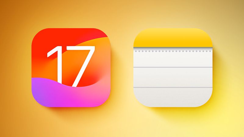 iOS 17 Notes and Reminders Features - MacRumors