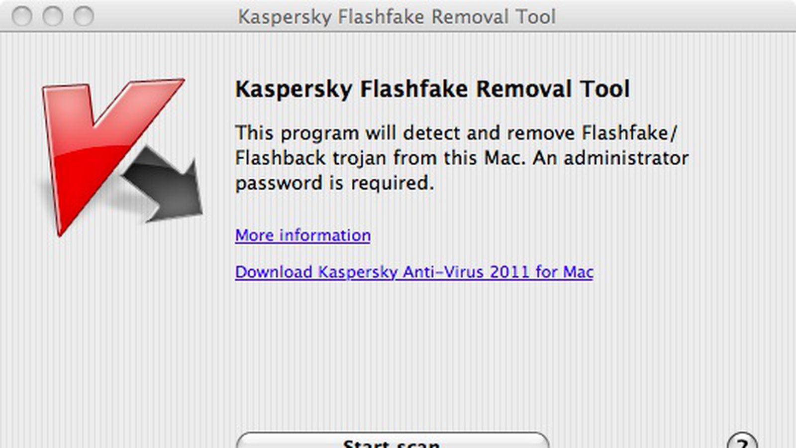 uninstallation tool for kaspersky security for mac