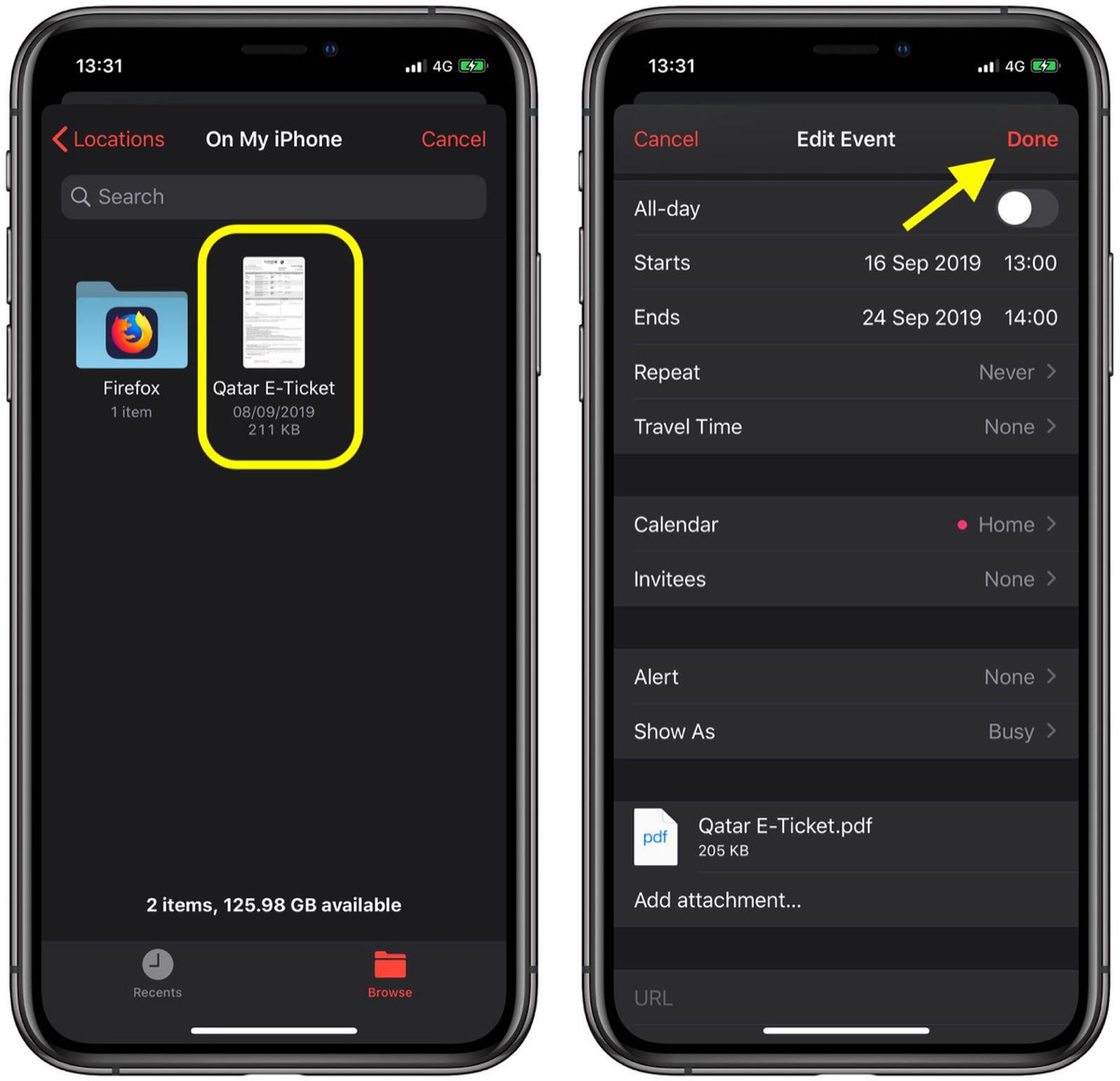 How To Add Attachments To Calendar Events In IOS MacRumors
