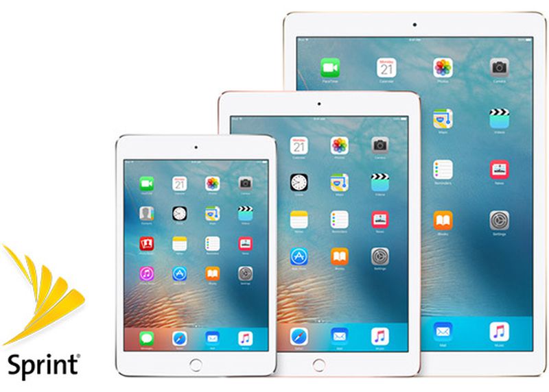 Sprint Now Offers Unlimited Data on Tablets For 20 Per Month MacRumors