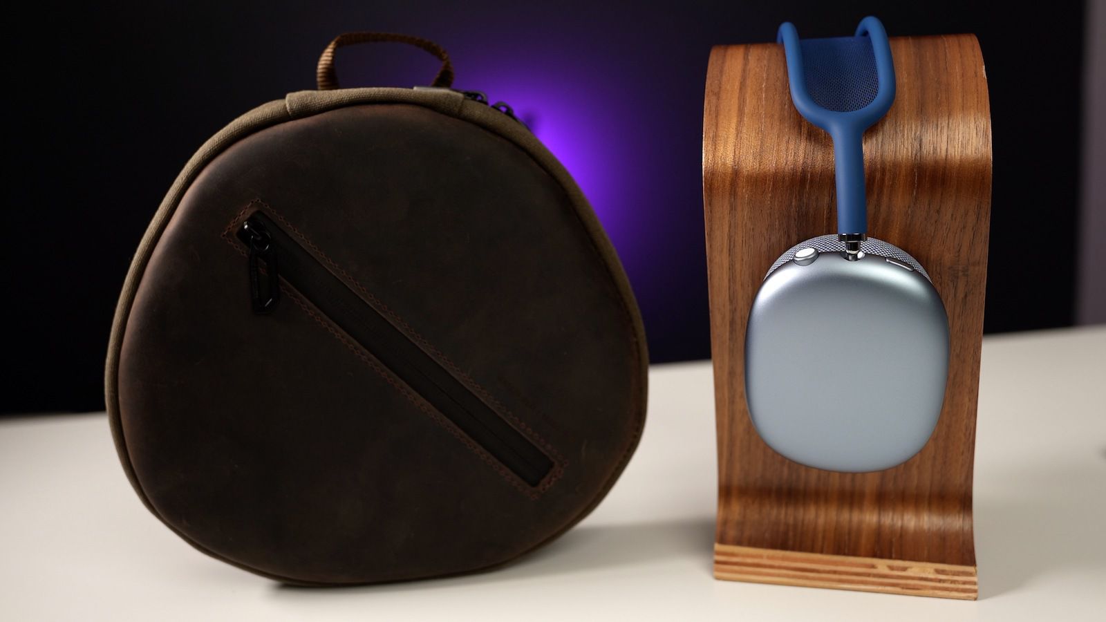 Practice with the AirPods Max Shield case from WaterField Designs