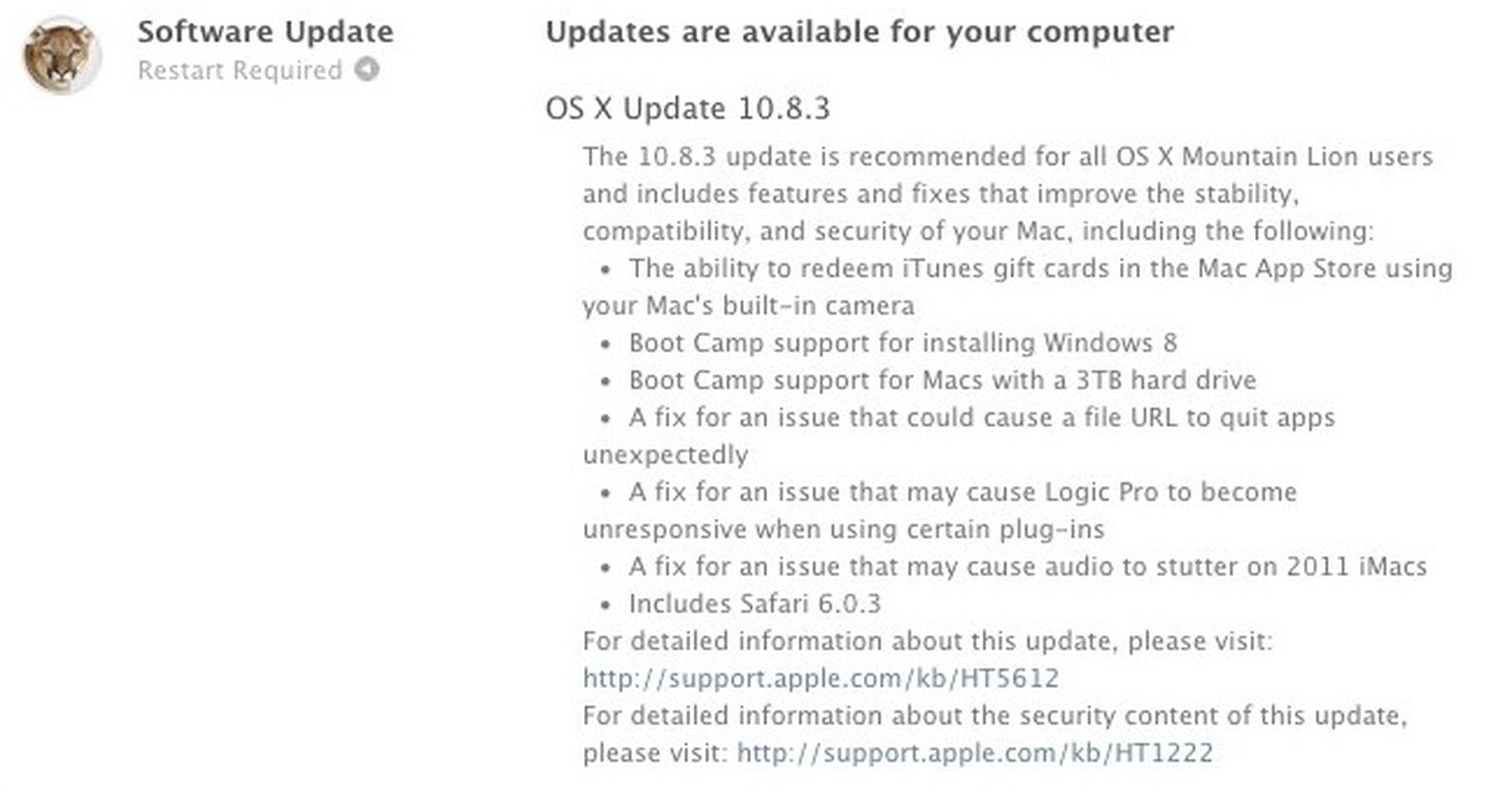Apple Releases OS X 10.8.3 With Mac App Store Gift Card Camera ...