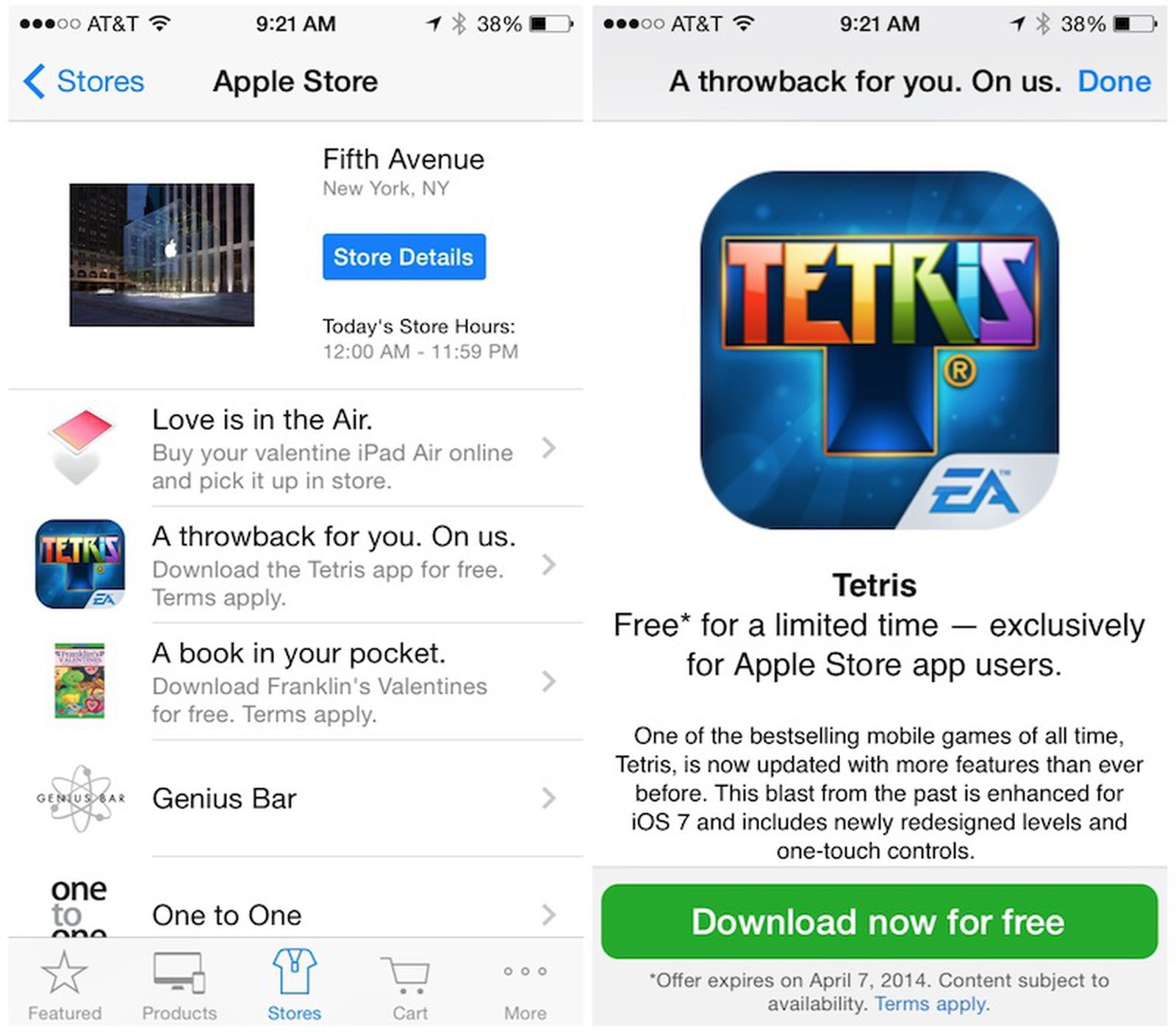 Official 'Tetris' App Now Free in Apple Store App Promotion - MacRumors