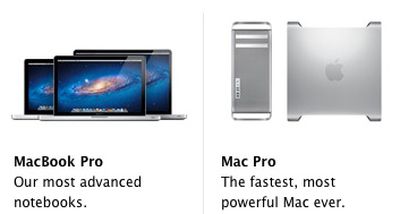 macbook pro mac pro side by
