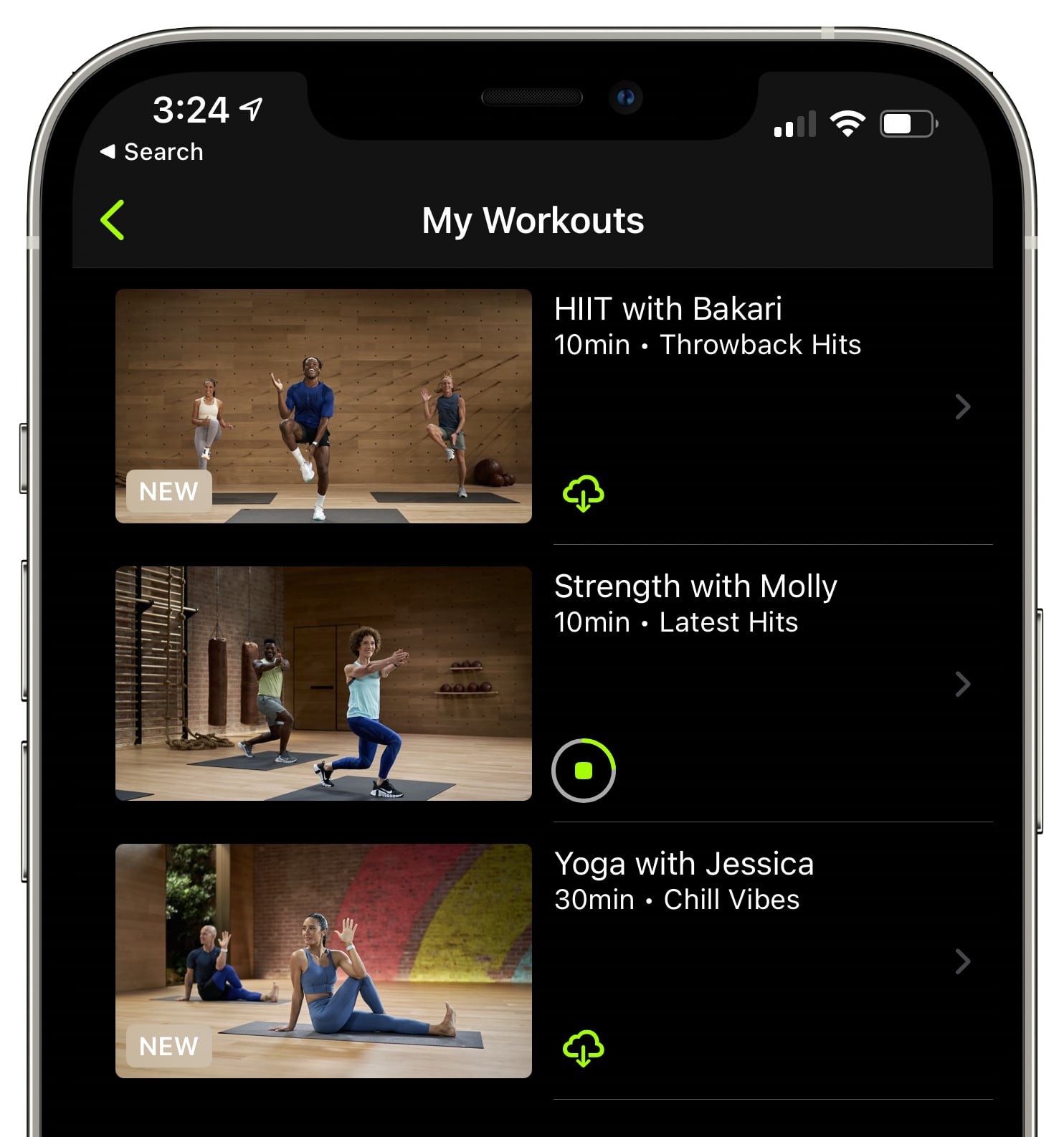 How to Download an Apple Fitness+ Workout for Offline Viewing MacRumors