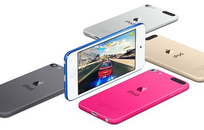 iPod touch colors 2015