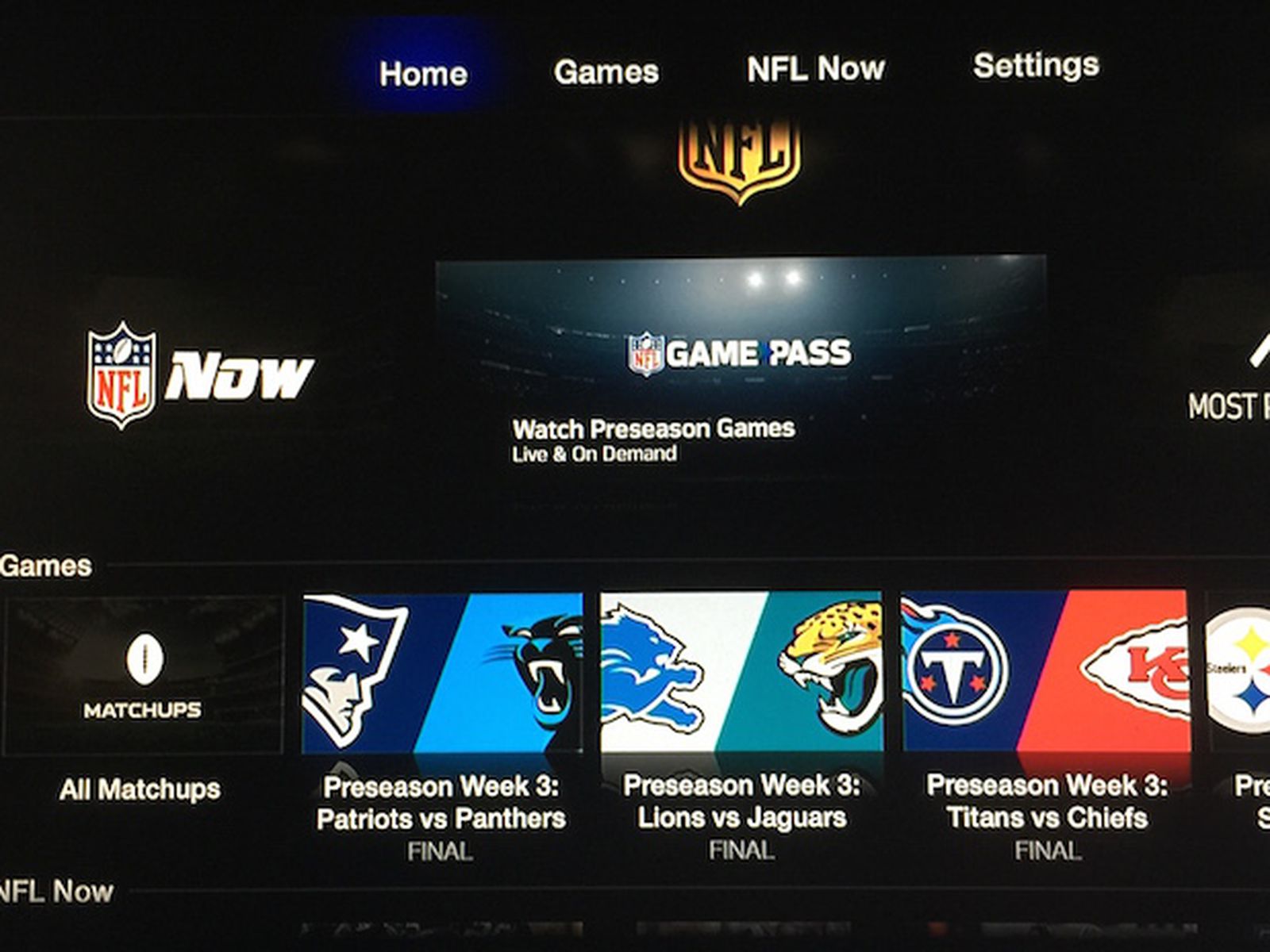 Apple TV Gains Updated NFL Channel With Game Pass Integration - MacRumors