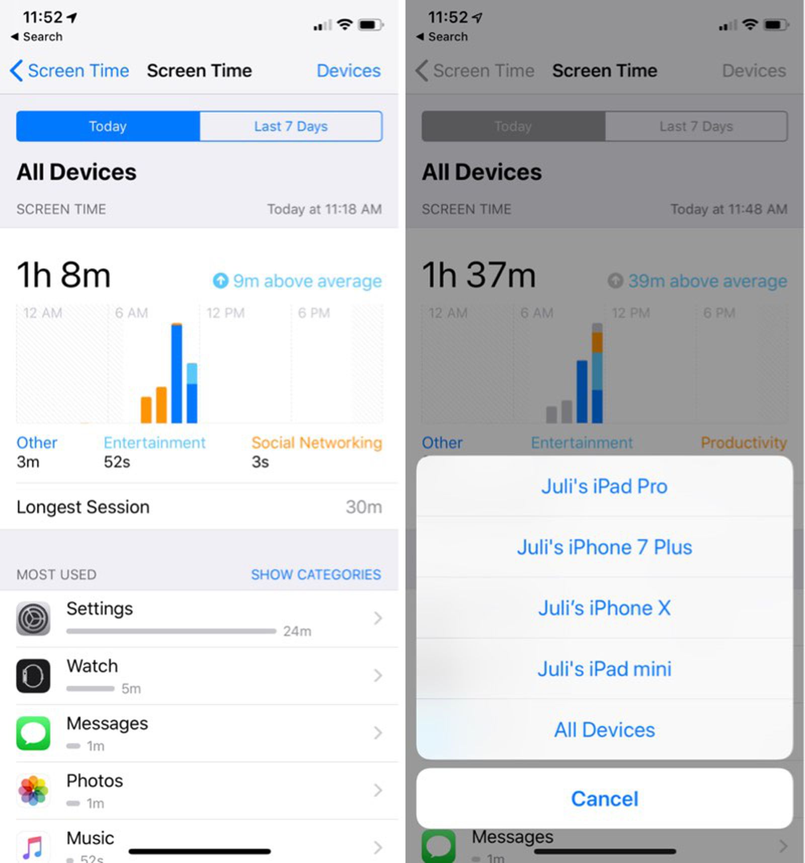 What's New in iOS 12 Beta 2: Screen Time Updates, Battery Usage Tweaks ...