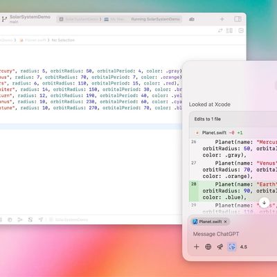 chatgpt macos edit xcode