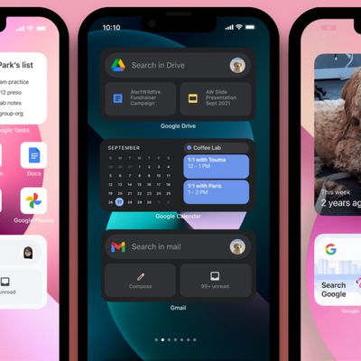 google iphone home screen