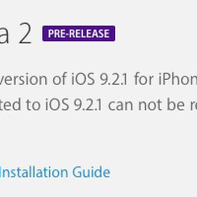 ios 9 2 1 beta 2