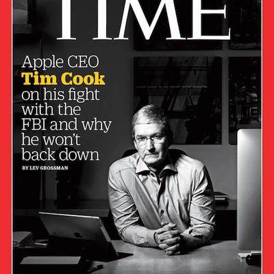 Tim Cook TIME cover Apple vs FBI