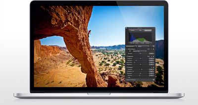 aperture macbook pro