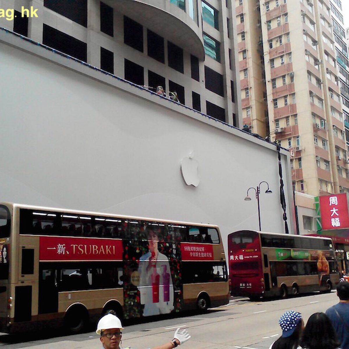 Apple's Fourth Retail Store in Hong Kong Nearing Completion