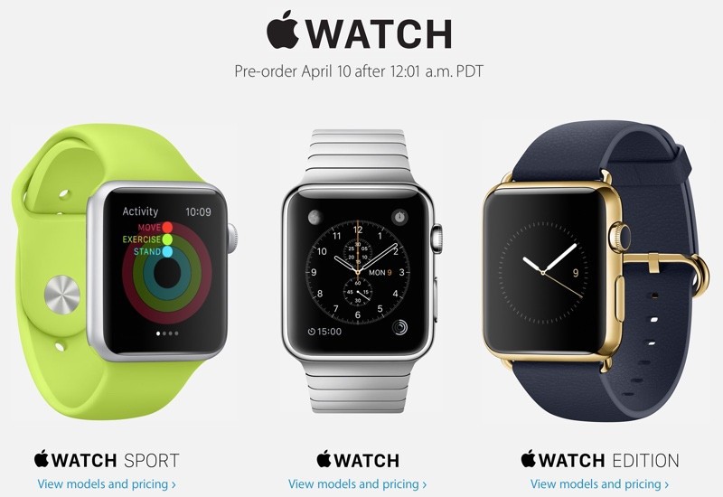 pre order apple watch 5