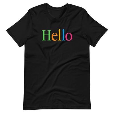 throwboy hello shirt