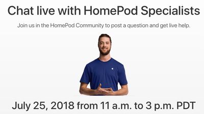 homepod event support communities