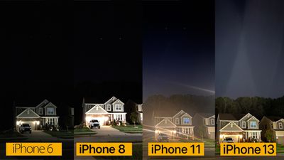 iphone camera comparison night
