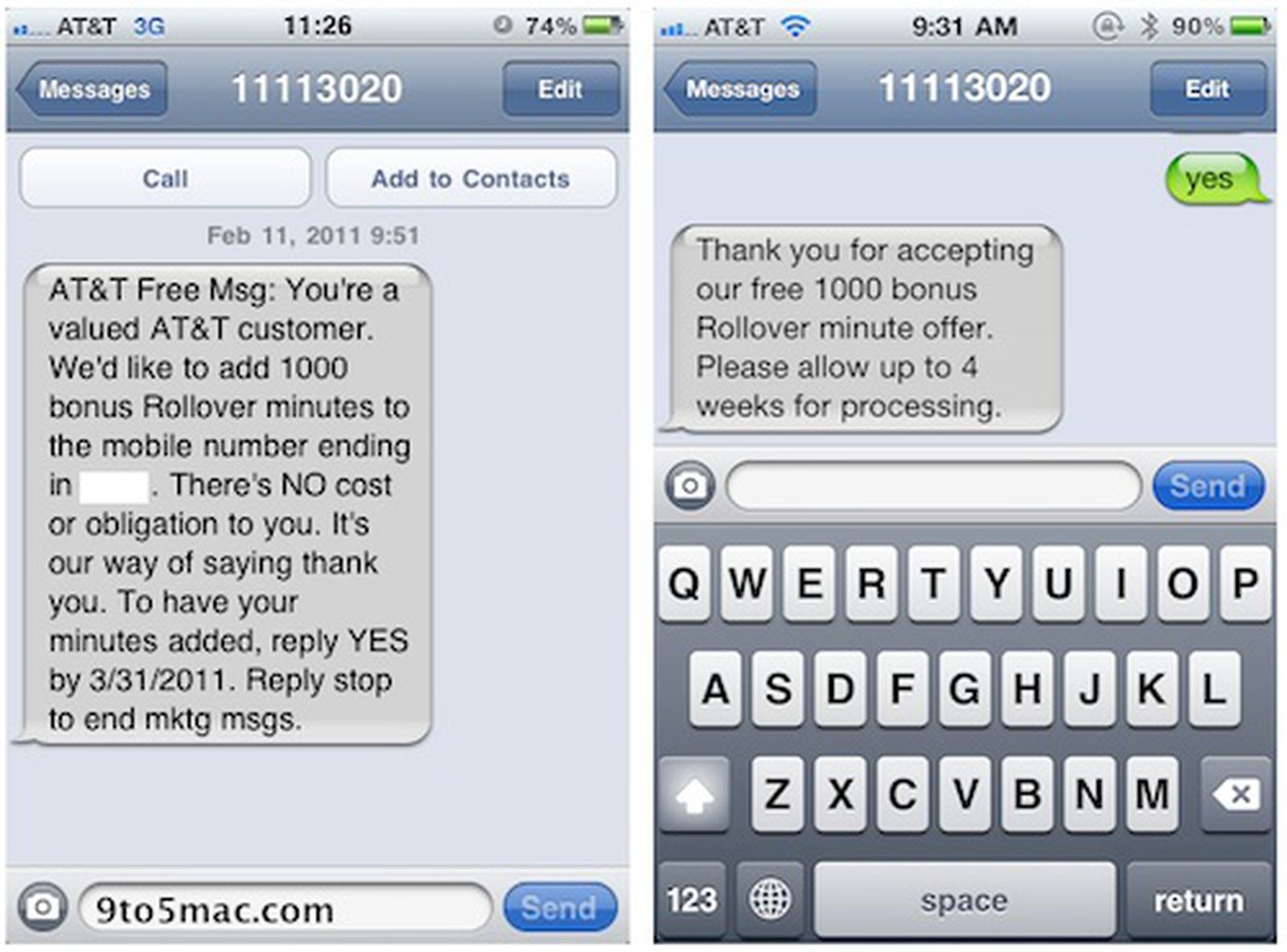 Verizon iPhone Already Representing 3 of U.S. iPhone Traffic as AT&T