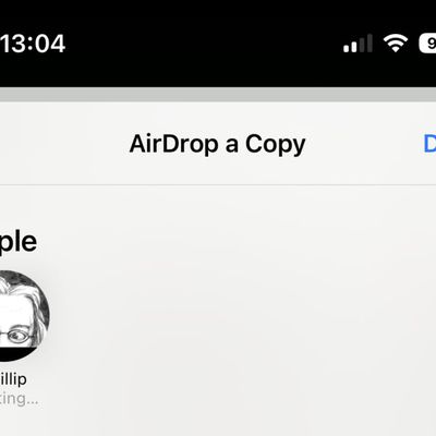 airdrop bug iphone 14
