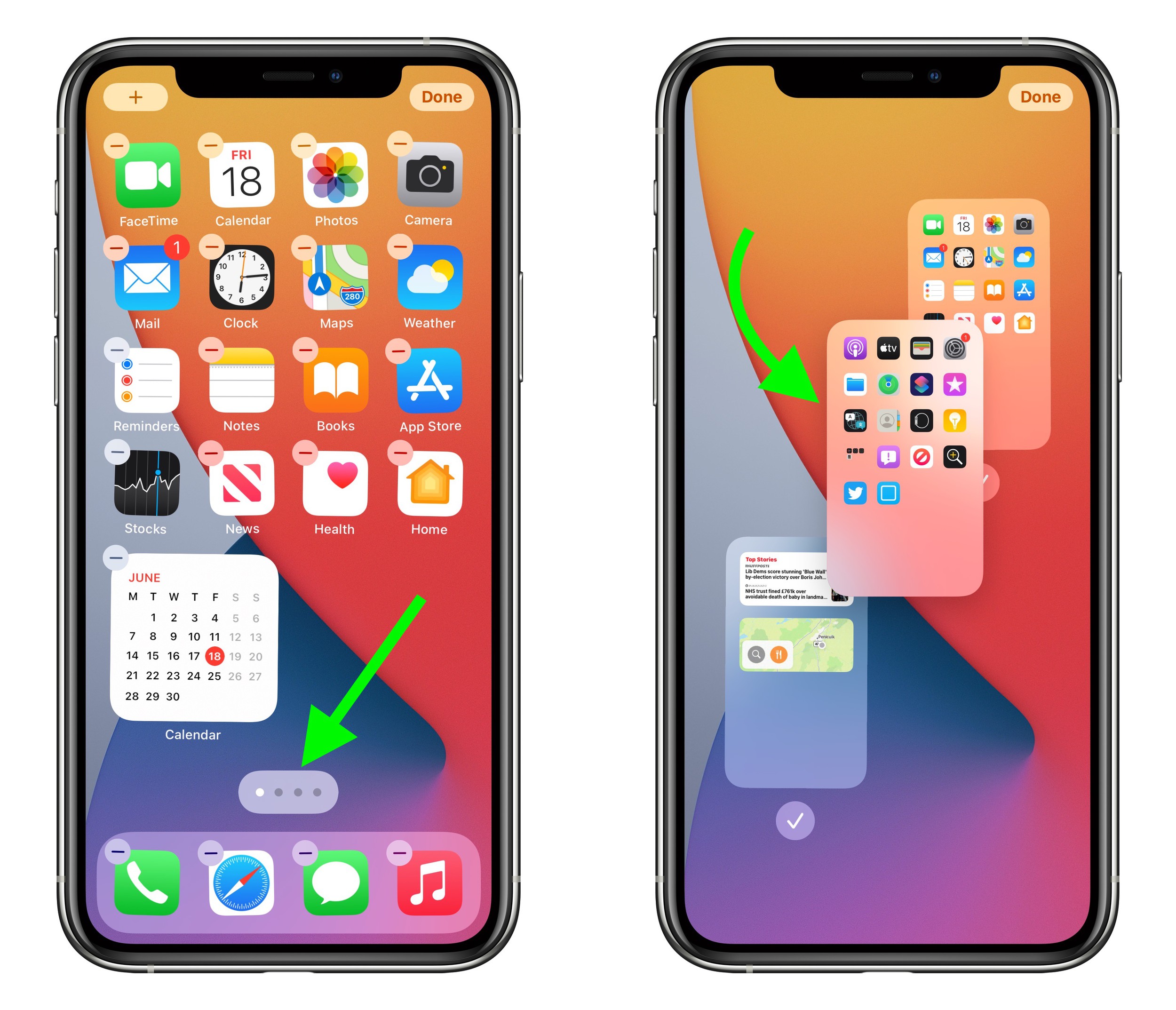 Ios 15: How To Rearrange And Delete Home Screen Pages - Macrumors