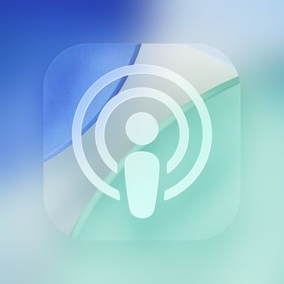 iOS 26 Podcasts Glass Feature