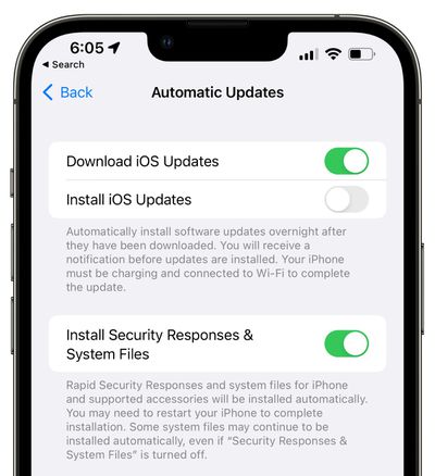 به روز رسانی امنیتی ios 16