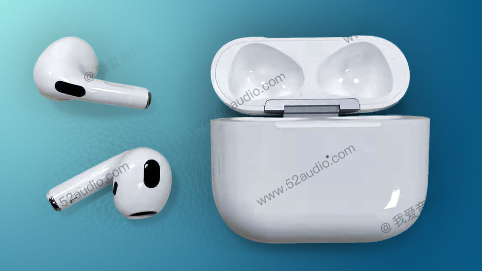 The future redefinition of AirPods 3 is shown in new images