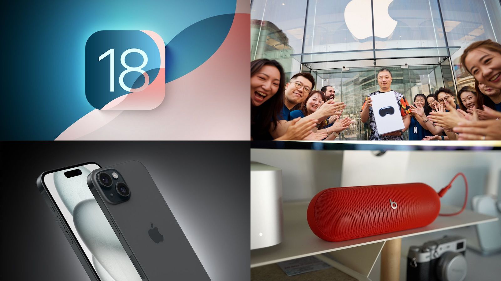 Prime Tales: iOS 18 Beta 2, Apple Imaginative and prescient Professional Worldwide Launch, New Beats Speaker, and Extra