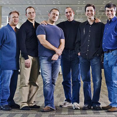 steve jobs eddy cue tony fadell phil schiller jony ive and scott forstall