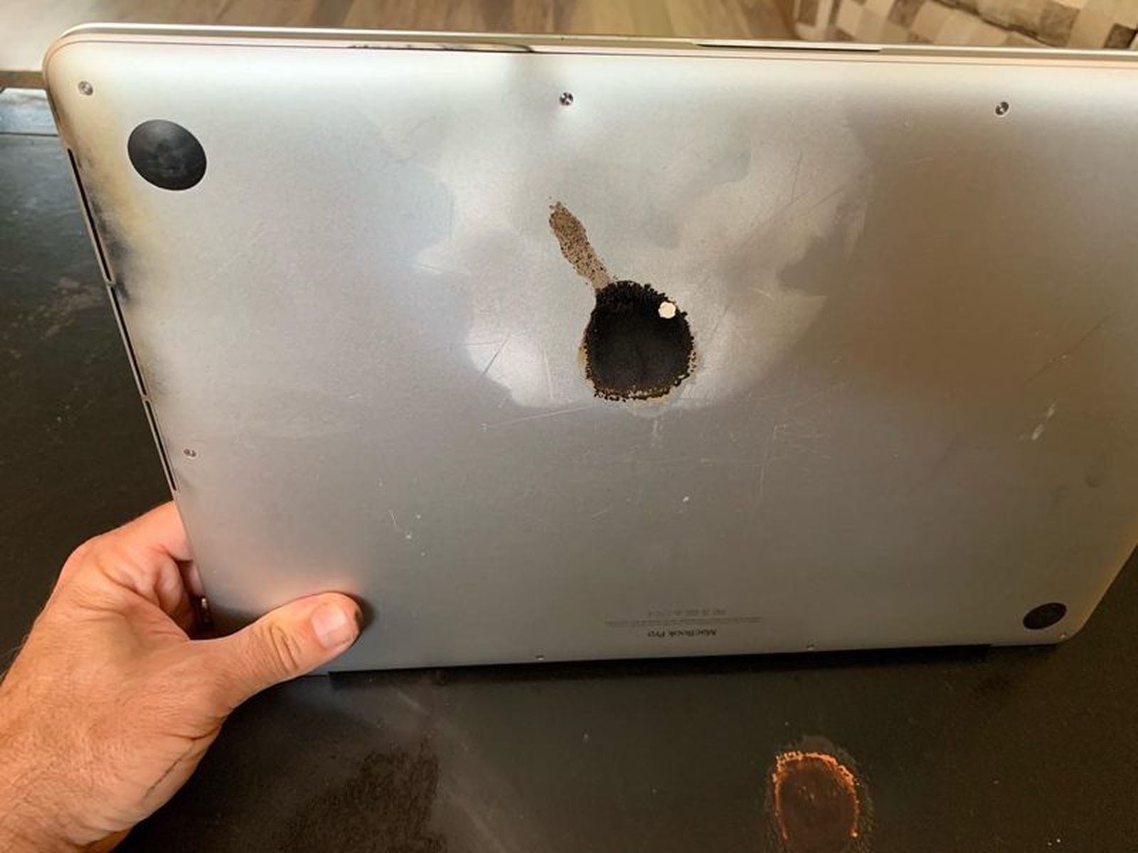 Damaged 15Inch 2015 MacBook Pro Demonstrates Why Apple Initiated Battery Recall Program MacRumors